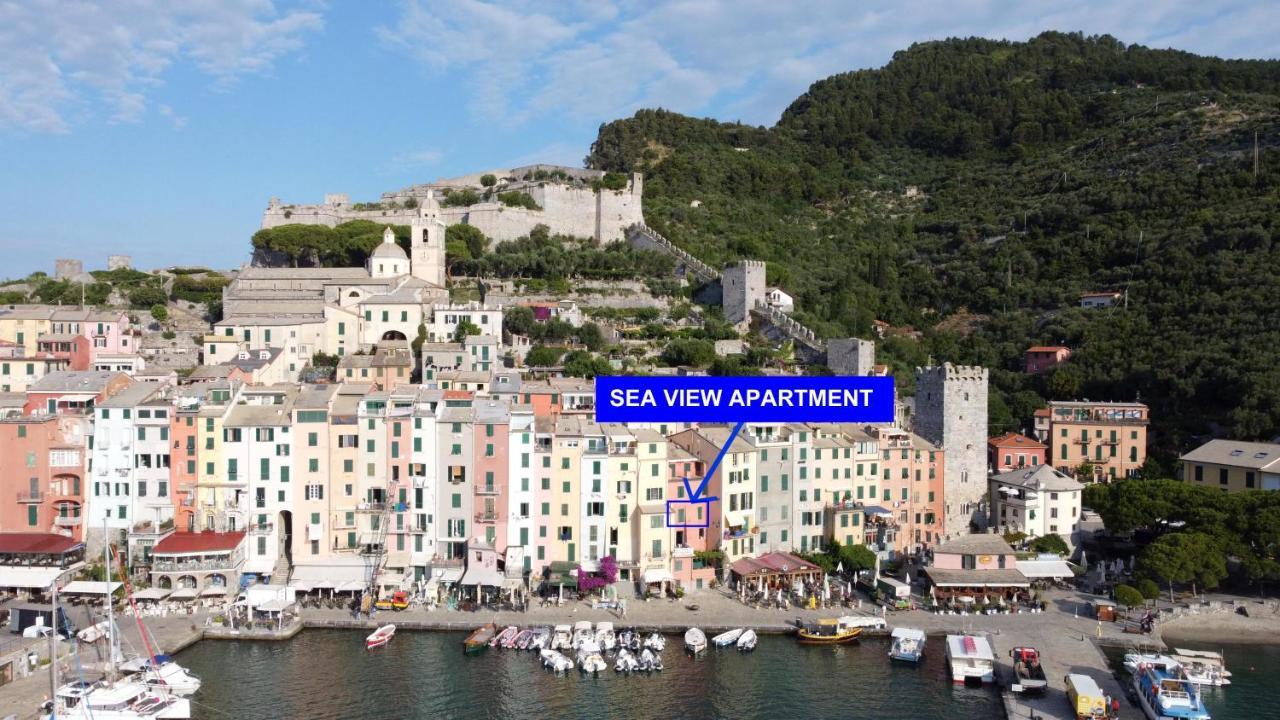 Sea View Apartment In Front Of The Sea ปอร์โตเวเนเร ภายนอก รูปภาพ